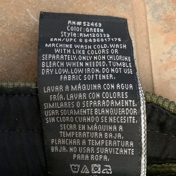 RUSSELL ATHLETIC green jogger pants.  L - Picture 8 of 8